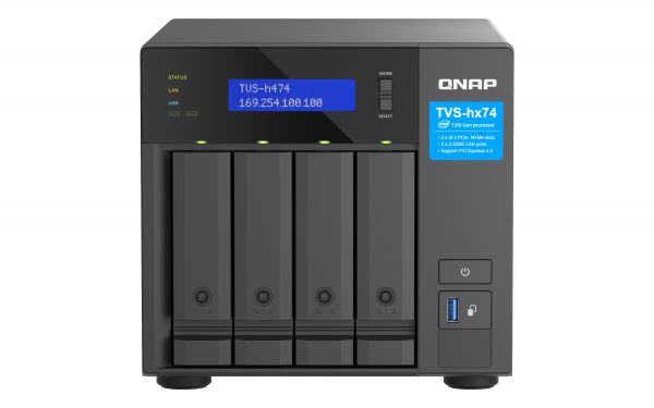 QNAP 4-BAY I3-12100 - 4C - 8GB - 4X 2.5/3.5 SATA