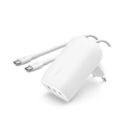 BOOSTCHARGE 3-PORT USB-C CHARGER 67W W/-C CABLE