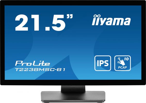 21,5  10P Touch 1920x1080, IPS DisplayPort, HDMI