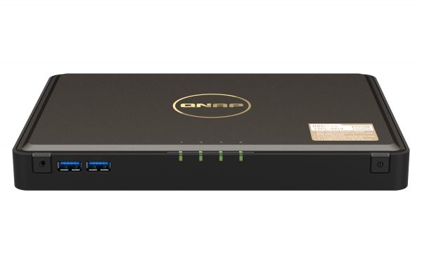 QNAP NAS 4-BAY M.2 PCIE SSD NASBOOK, INTEL CELERON