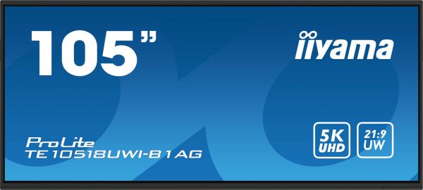 105  UW5K 5120x2160, iiWare11, Android 13 touch