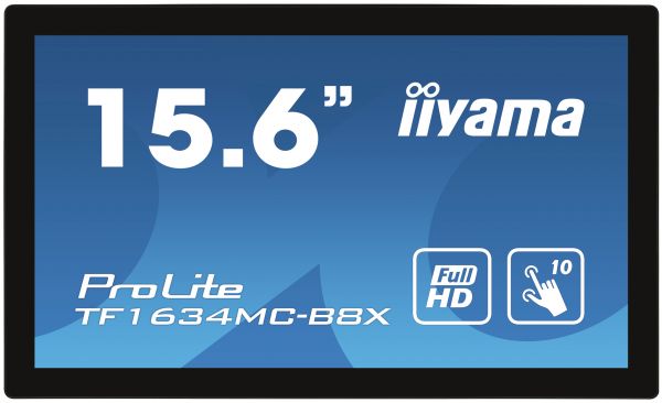 15,6  PCAP TOUCH 1920X1080, DISPLAYPORT, HDMI, VGA