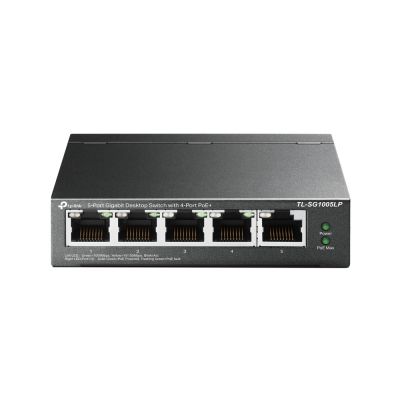 5-PORT GIGABIT DESKTOP SWITCH WITH  4-PORT POE+