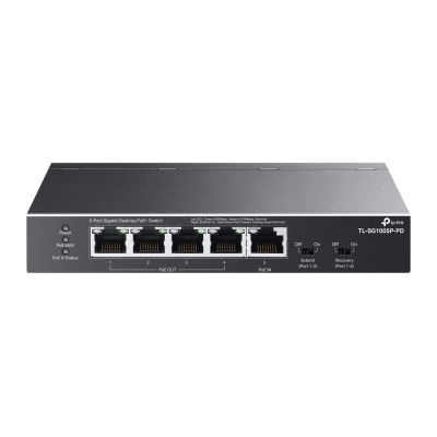 5-PORT GIGABIT DESKTOP SWITCH WITH 1-PORT POE++ IN