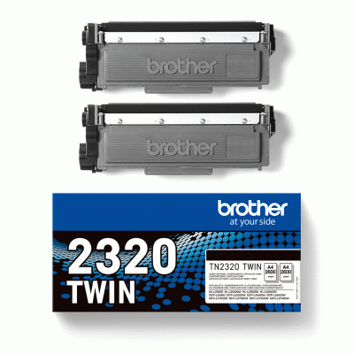 BUNDLE DI 2 TONER NERO - 2.600 PAGINE/CAD.