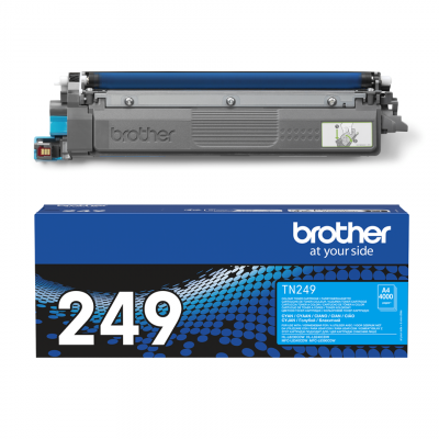 TONER CIANO ALTA CAPACITA  - TN-249C - 4000 PAGINE