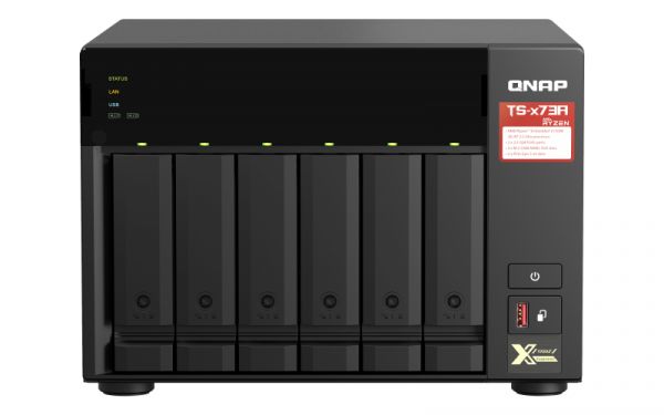 QNAP NAS 6 BAIE AMD RYZEN V1500B QC 2.2GHZ 8GB