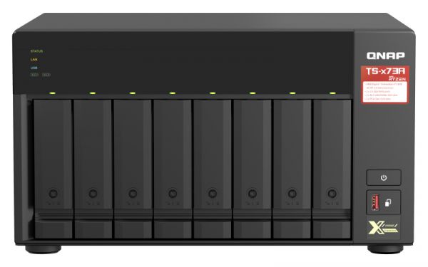 QNAP NAS 8 BAIE AMD RYZEN V1500B QC 2.2GHZ 8GB