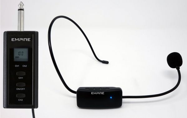 Microfono neck UHF + Ricevitore wireless