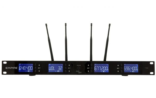 RICEVITORE A RACK 4 CANALI UHF