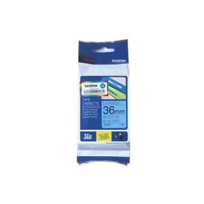 Nastro per etichett. neto/blu 36mm
