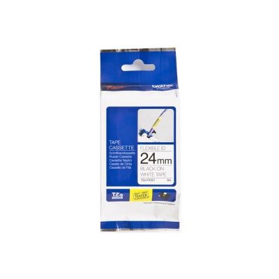 Laminato flessibile nero/bianco 24mm
