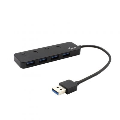 USB 3.0 METAL HUB 4 PORT + IND. ON/OFF SWITCHES