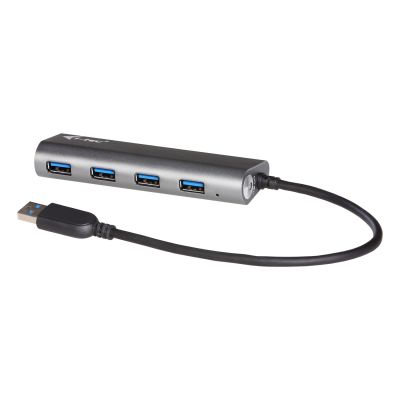 USB 3.0 CHARGING HUB METAL - 4 PORT ACTIVE
