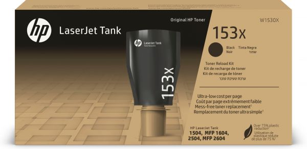 HP TONER/153X TANK TONER RELOAD KIT BK