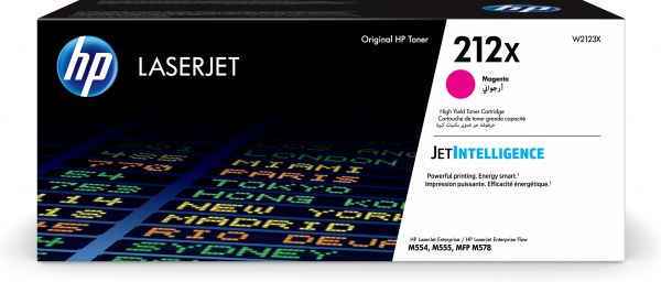 HP 212X MAGENTA ORIGINAL LASERJET TONER ALTA CAPAC