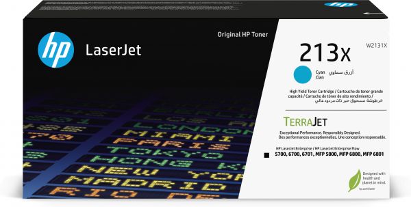 HP TONER/HP 213X CY OG LJ TONER CRTG
