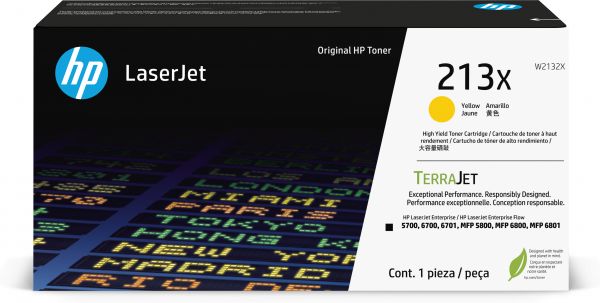 HP TONER/HP 213X YL OG LJ TONER CRTG