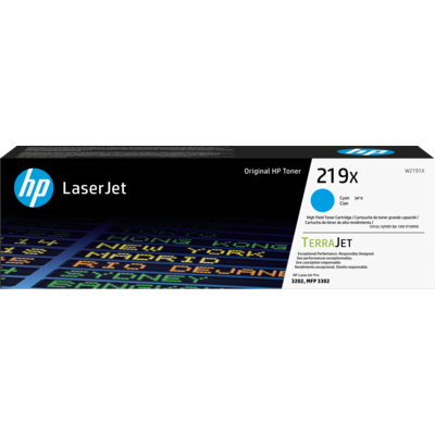 HP 219X HIGH YIELD CNO LASERJET TONER CARTRIDGE