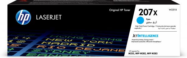 HP 207X CYAN LASERJET TONER CARTR.