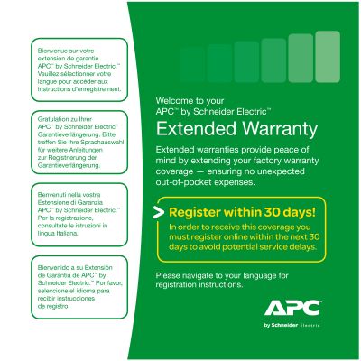 SERVICE PACK 3 YEARS EXTENDED WARRANTY