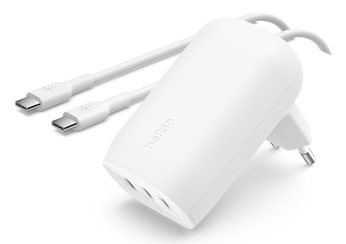 BOOSTCHARGE 3-PORT USB-C WALL CHARGER WITH PPS 67W