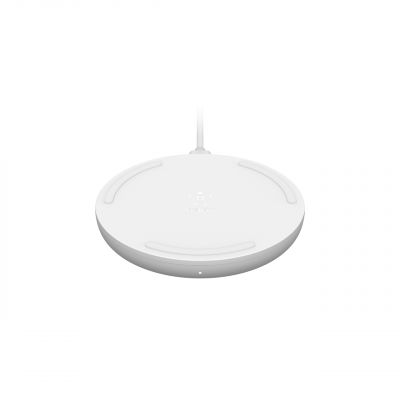 10W WIRELESS CHARGING PAD MICRO USB NO PSU BIANCO