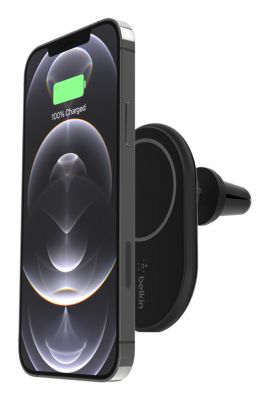BOOSTCHARGE MAGNETIC WRLS CAR VENT MOUNT + CHARGER