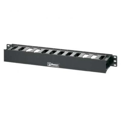Horizontal Cable Manager Front 94 mm 1U Nero