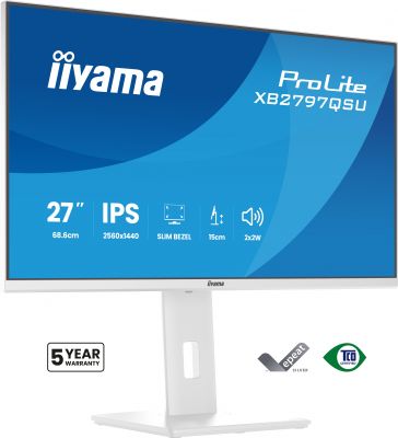 27  WHITE IPS 2560x1440 2xHDMI DP HUB USB MULTIMED
