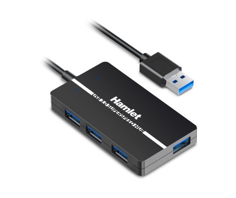 HUB USB 3.0 SLIM A 4 PORTE AUTOALIMENTATO