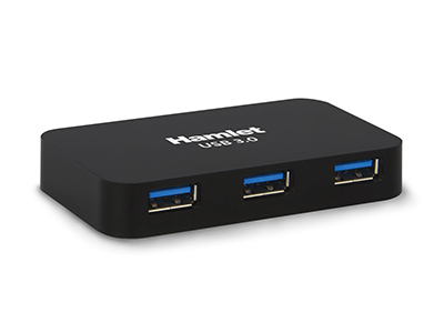 HUB 4 PORTE USB 3.0 AUTOALIMENTATO **