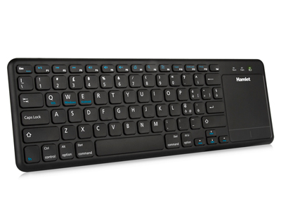 TASTIERA WIRELESS RF 2.4GHZ + TOUCHPAD