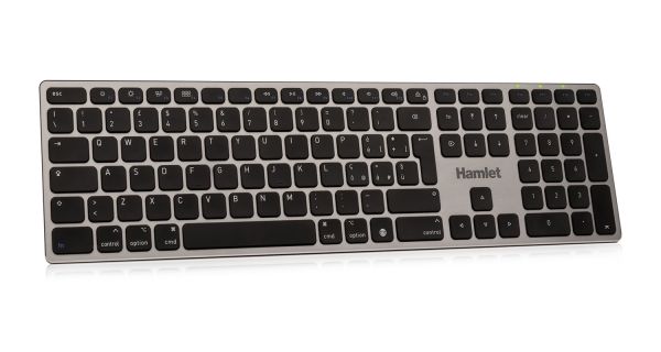 TASTIERA USB-C +A IN ALLUMINIO DARK SILVER MAC