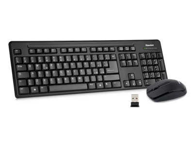 KIT MOUSE + TASTIERA ITALIANA WIRELESS 2.4GHZ **