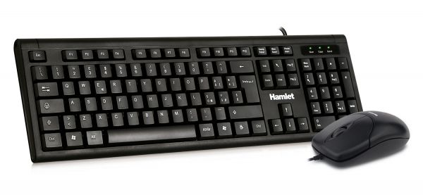 KIT TASTIERA E MOUSE USB SERIE 200 BUSINESS