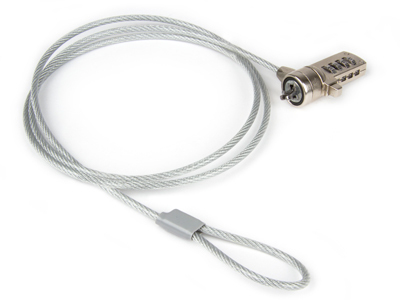 CAVO DI SICUREZZA 150CM CON COMBINAZIONE