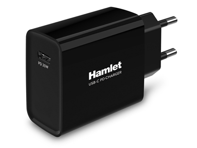 ALIMENTATORE DA PARETE USB-C PD 20W
