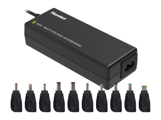 ALIMENTATORE UNIVERSALE NOTEBOOK 90W - 10 TIPS
