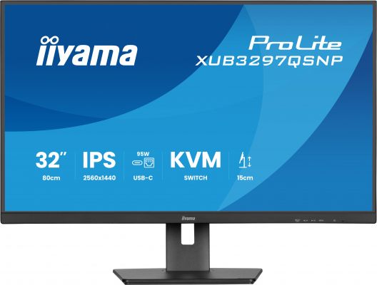 32  IPS-panel, 2560x1440, 350cd/m?, USB-C Dock