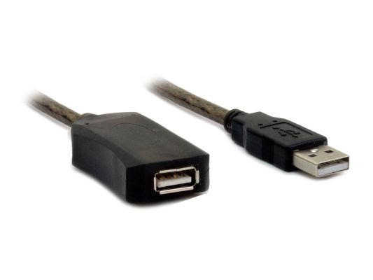 CAVO EXTENDER USB DA 5 METRI CON RIPETITORE ATTIVO