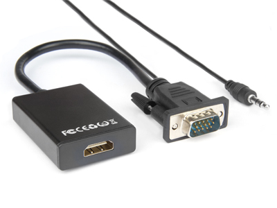 ADATTATORE VGA M TO HDMI F JACK 3,5MM