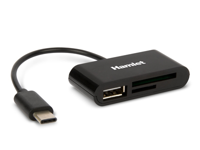 LETTORE DI MEMORIE SD-MICRO SD - USB-C